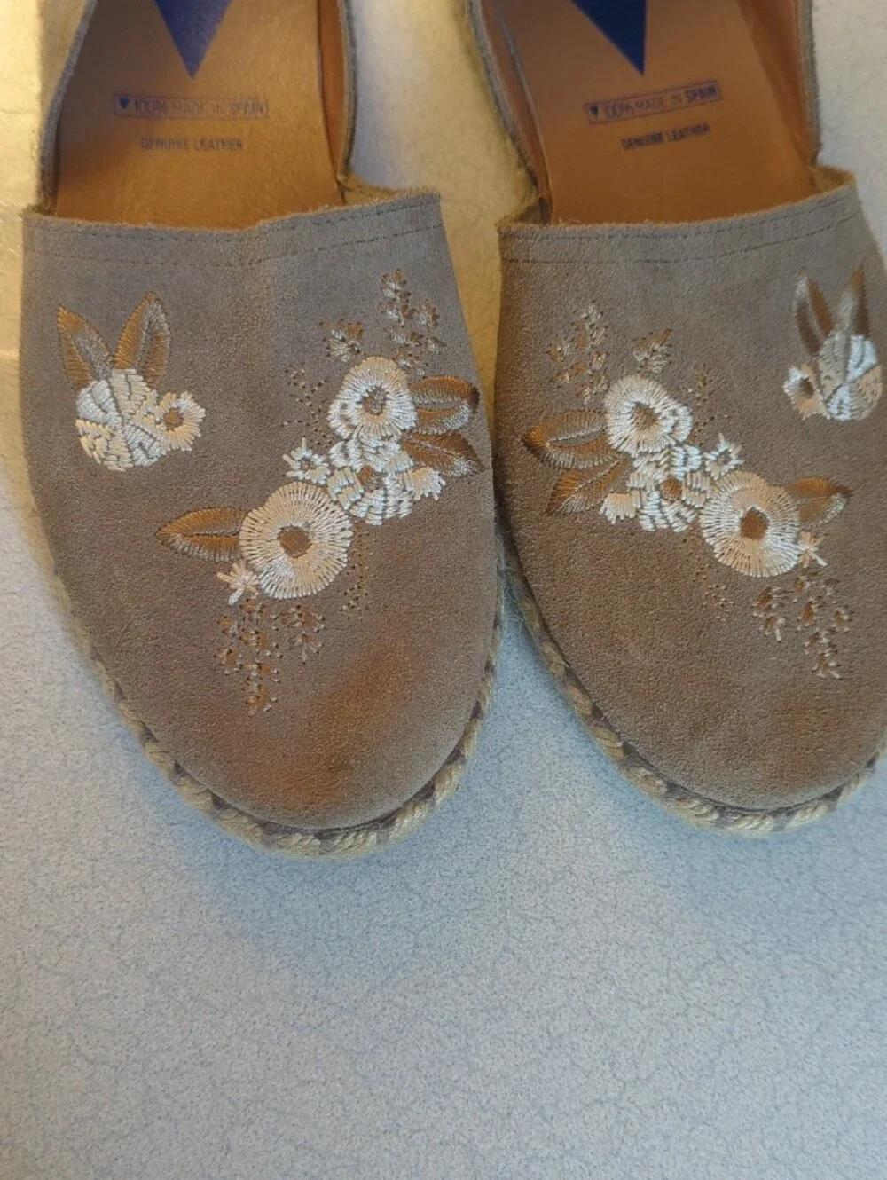 Verbenas suede espadrilles